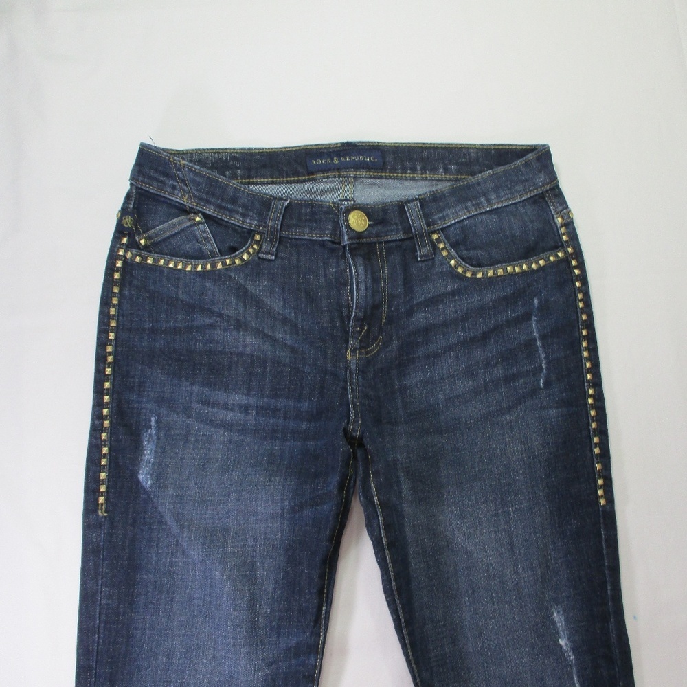 ROCK & REPUBLIC Kasandra Boot Cut Jeans Size 10M          #6 - Picture 2 of 8